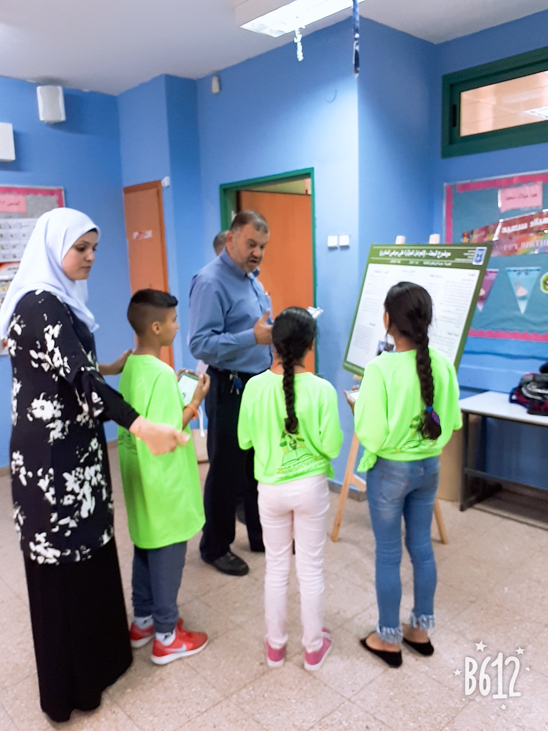 معرض الأبحاث العلمية الثالث على التوالي في مدرسة ابن خلدون الابتدائية كفر قاسم 2017-2018